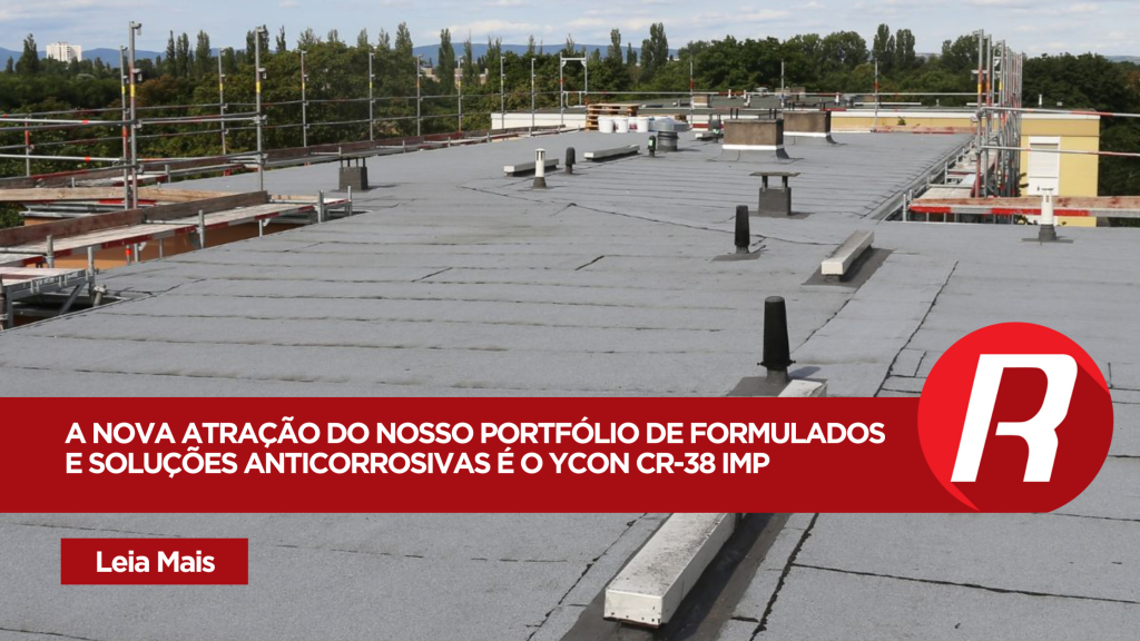 A nova atração do nosso portfólio de formulados e soluções anticorrosivas é o YCON CR-38 IMP