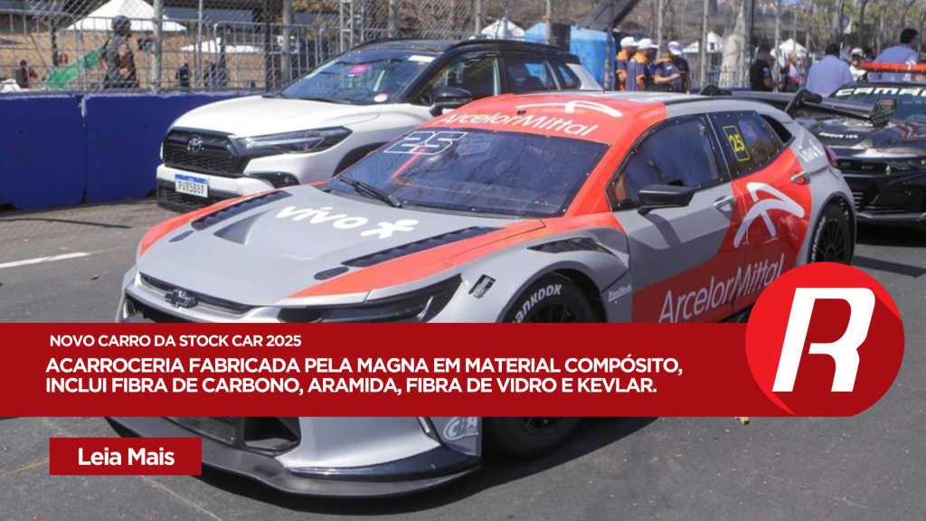 Novo carro da Stock Car 2025 é apresentado no circuito de rua em BH