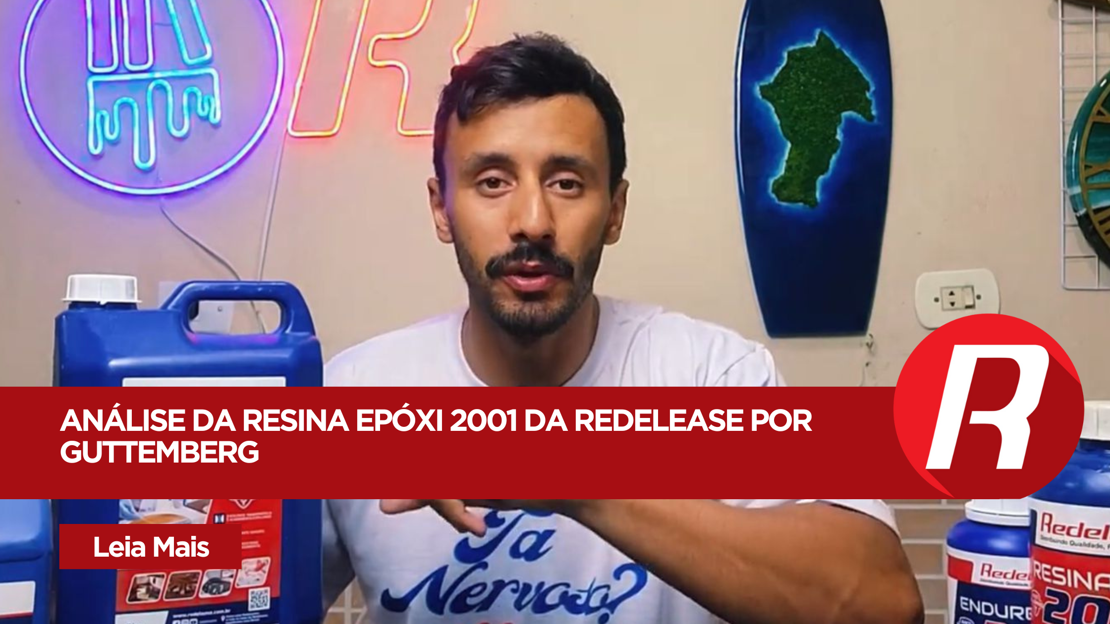 Análise da Resina Epóxi 2001 da Redelease por Guttemberg