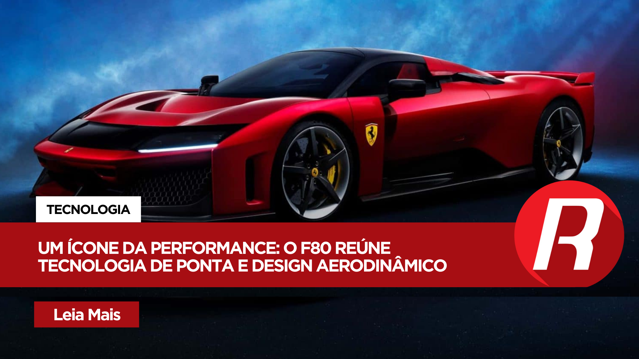 Ferrari F80: Conheça o novo hipercarro híbrido de 1.200 cavalos