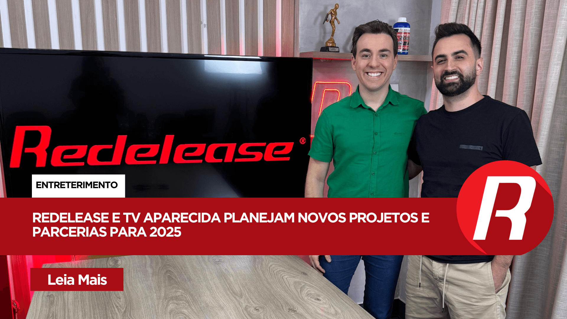 Redelease reafirma compromisso com TV Aparecida para 2025 e anuncia novidades