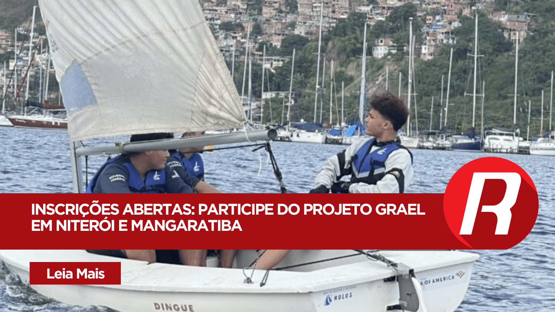 Inscrições abertas para o Projeto Grael em Niterói e Mangaratiba