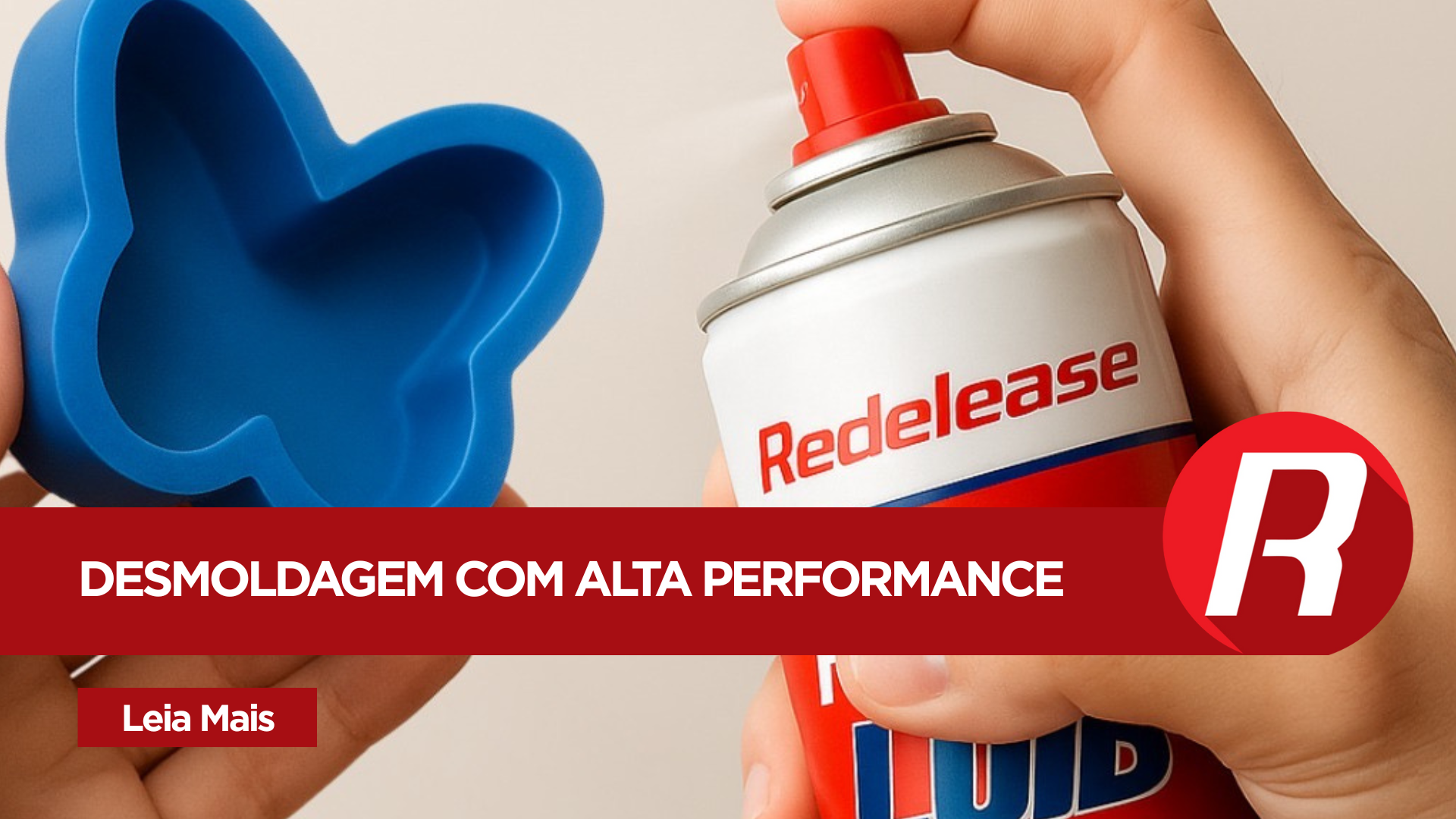 Spray de Silicone Redelub: versatilidade e alta performance na desmoldagem