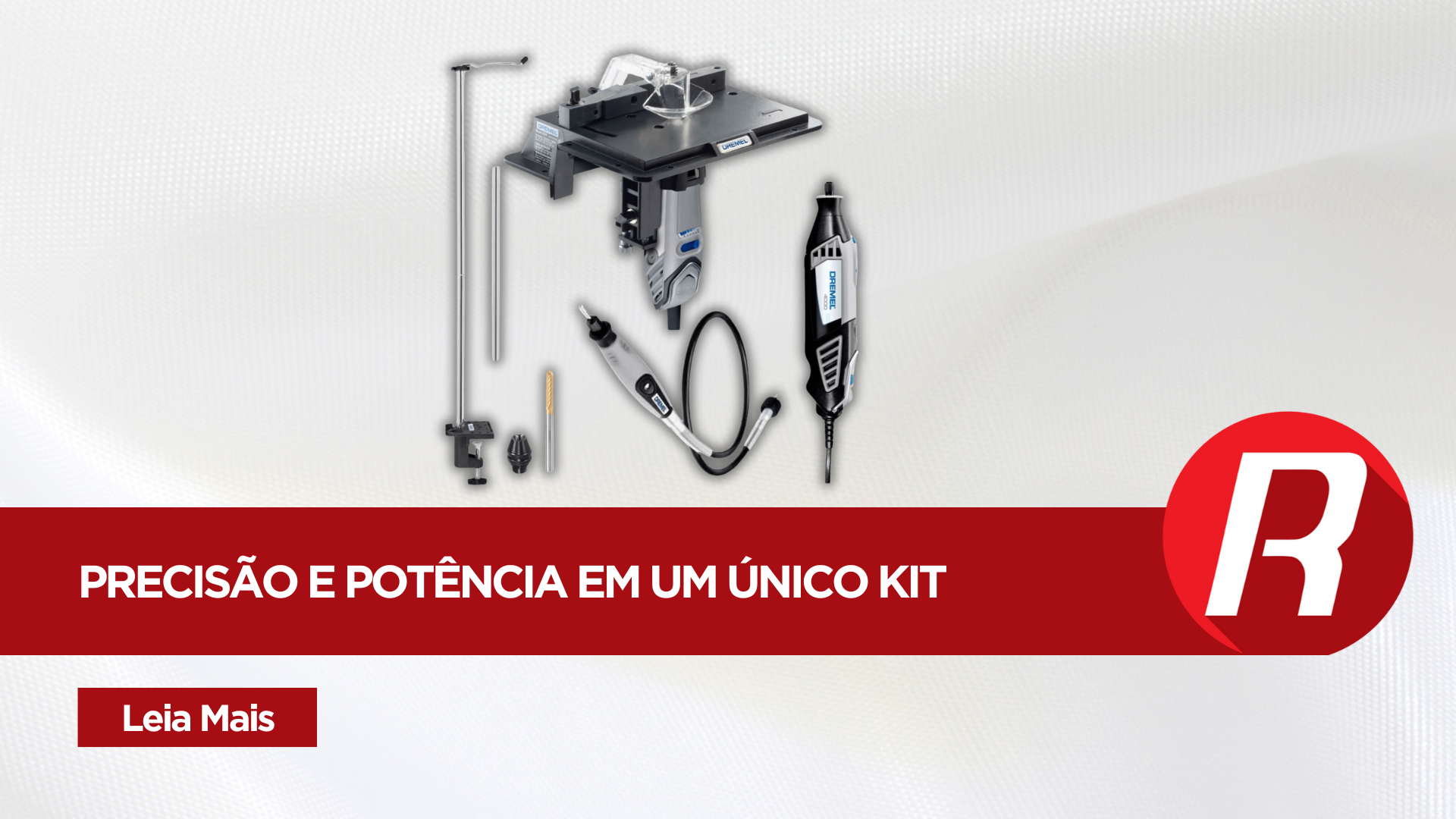 Kit Dremel 4000 Completo: potência, precisão e versatilidade em um só equipamento