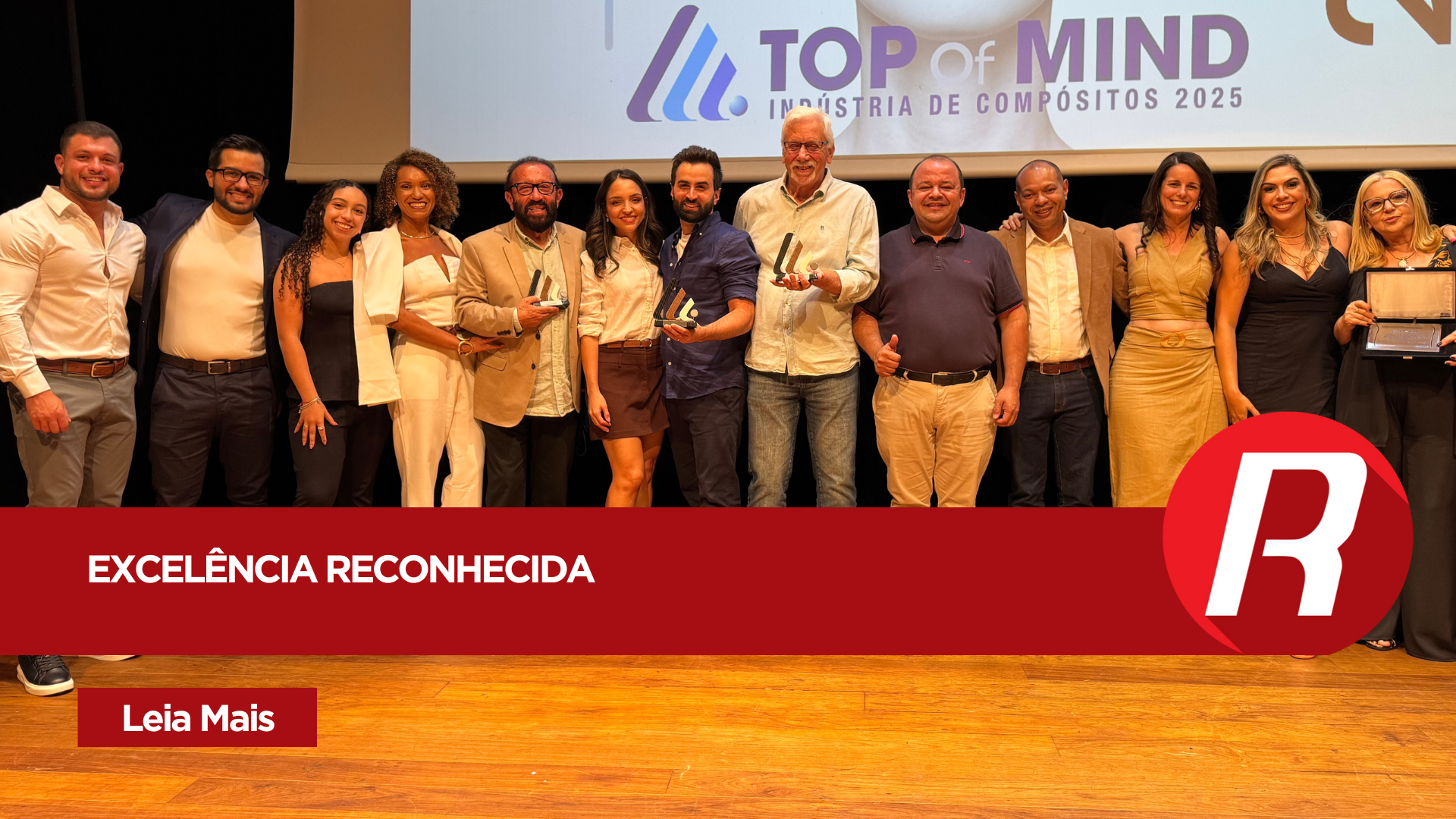 Redelease é reconhecida novamente no Top of Mind da Indústria de Compósitos