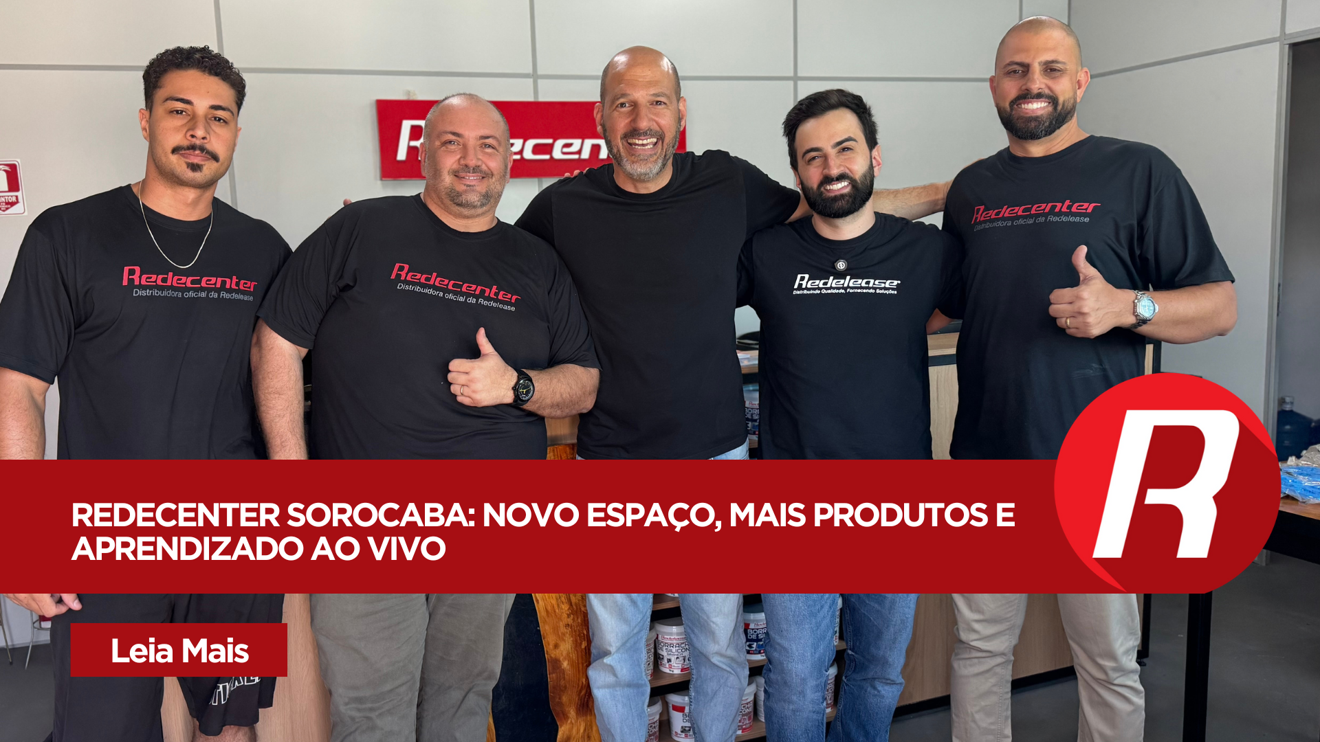 Visita ao Redecenter Sorocaba: novo endereço e live especial com o Ateliê na TV