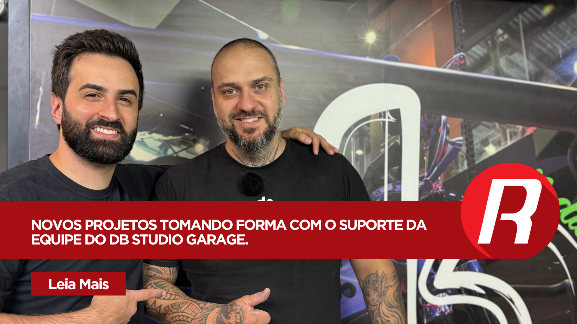 Gravação no DB Studio Garage: novos conteúdos incríveis a caminho!