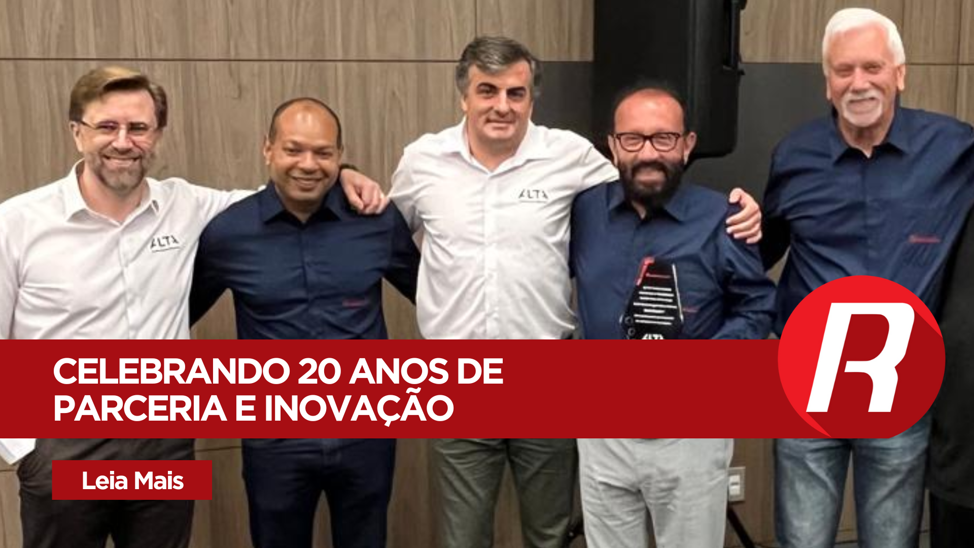 Um marco de 20 anos de parceria: Redelease é homenageada pela Alta Performance Materials