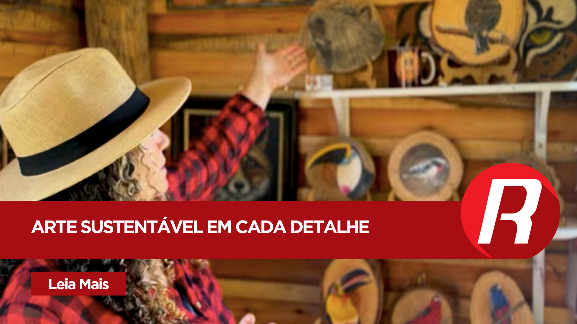 Arte, natureza e Resina Epóxi: experiência na cabana da Cris