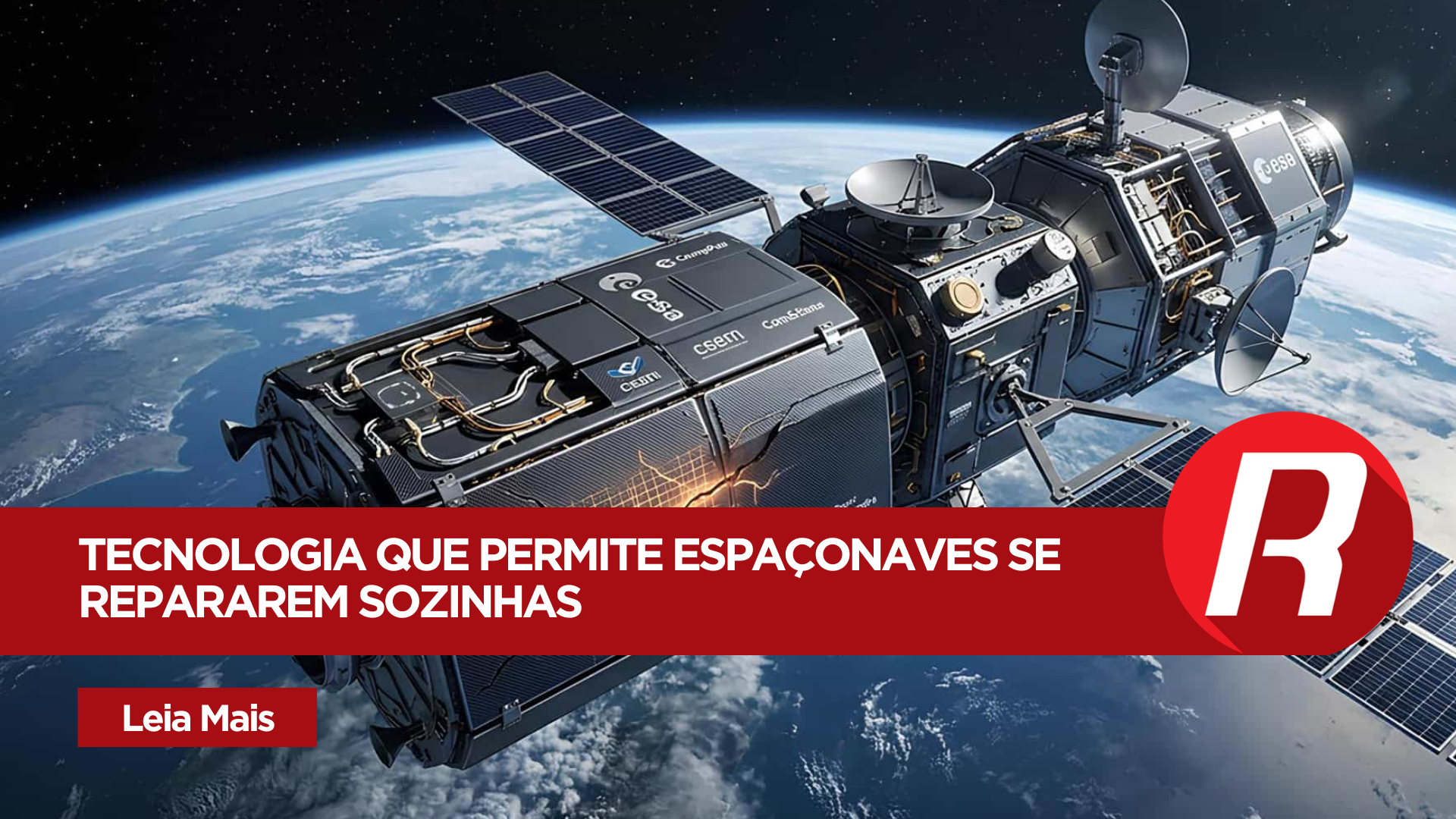 Espaçonaves do futuro que se consertam sozinhas já estão em teste