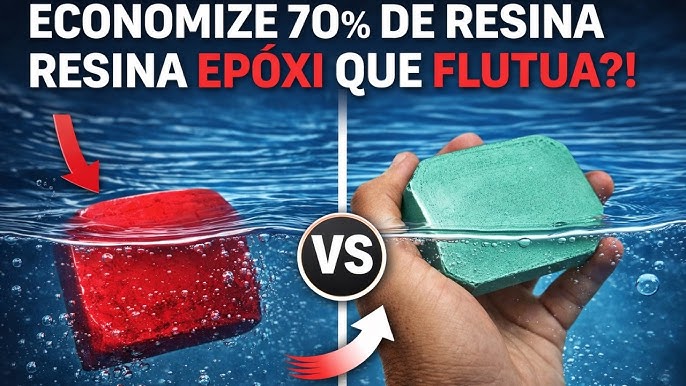 Economize até 70% de Resina Epóxi com esse truque das Microesferas