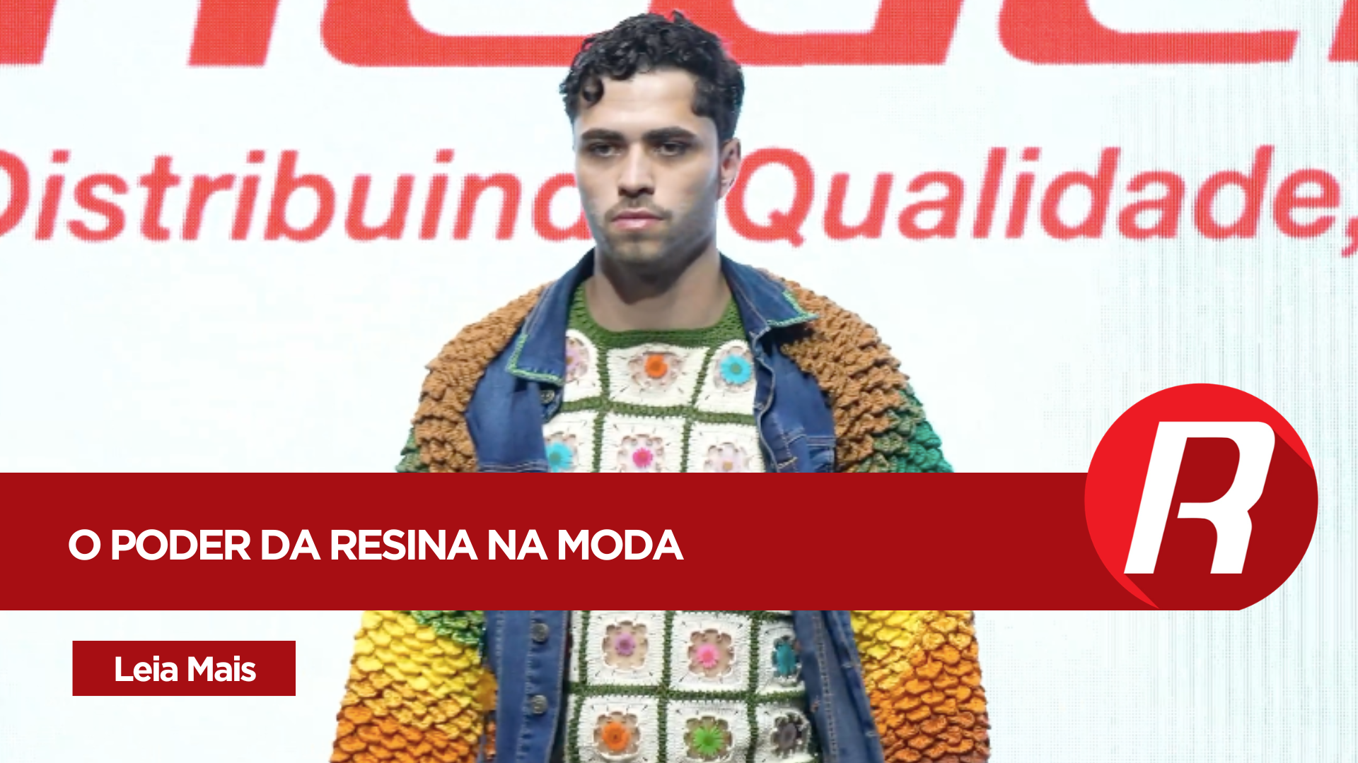 Redelease marca presença no Artesanal Fashion Day com looks em resina que brilharam na passarela