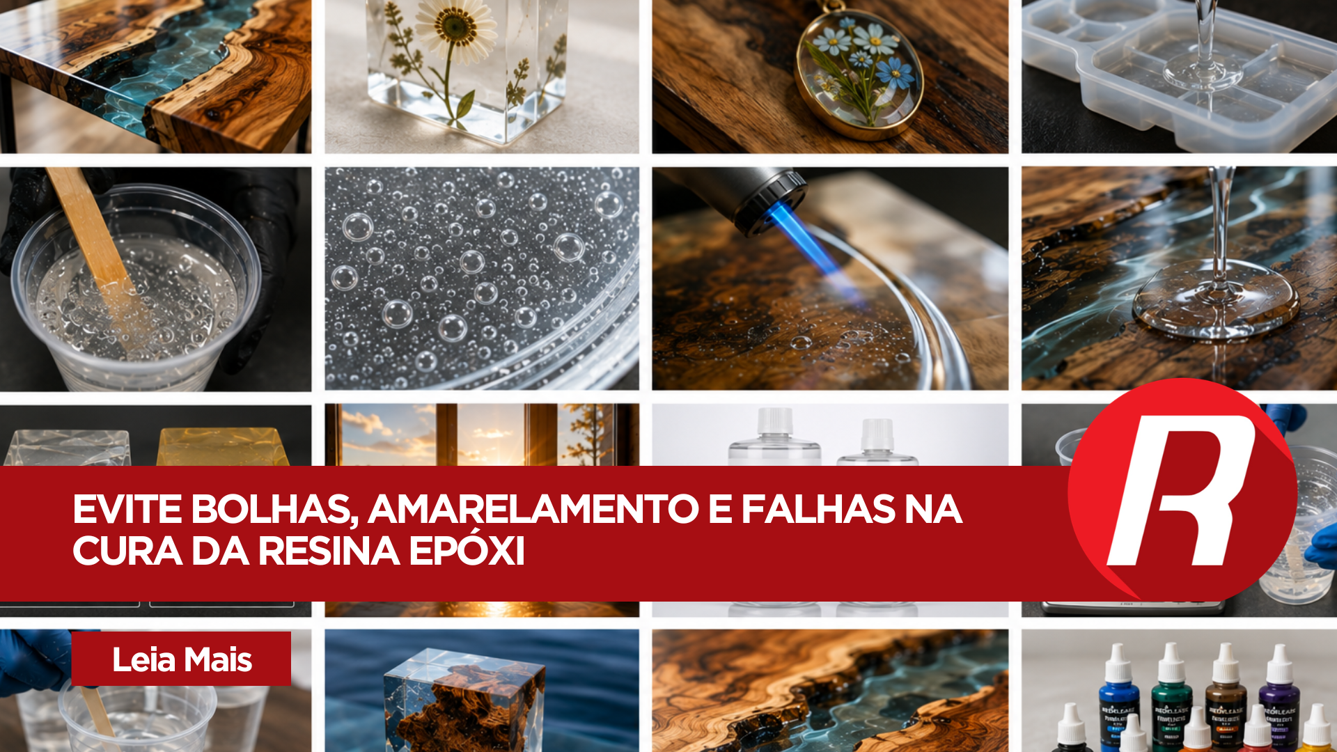 Sua peça de resina ficou com bolhas ou amarelou? Veja onde o processo costuma dar errado