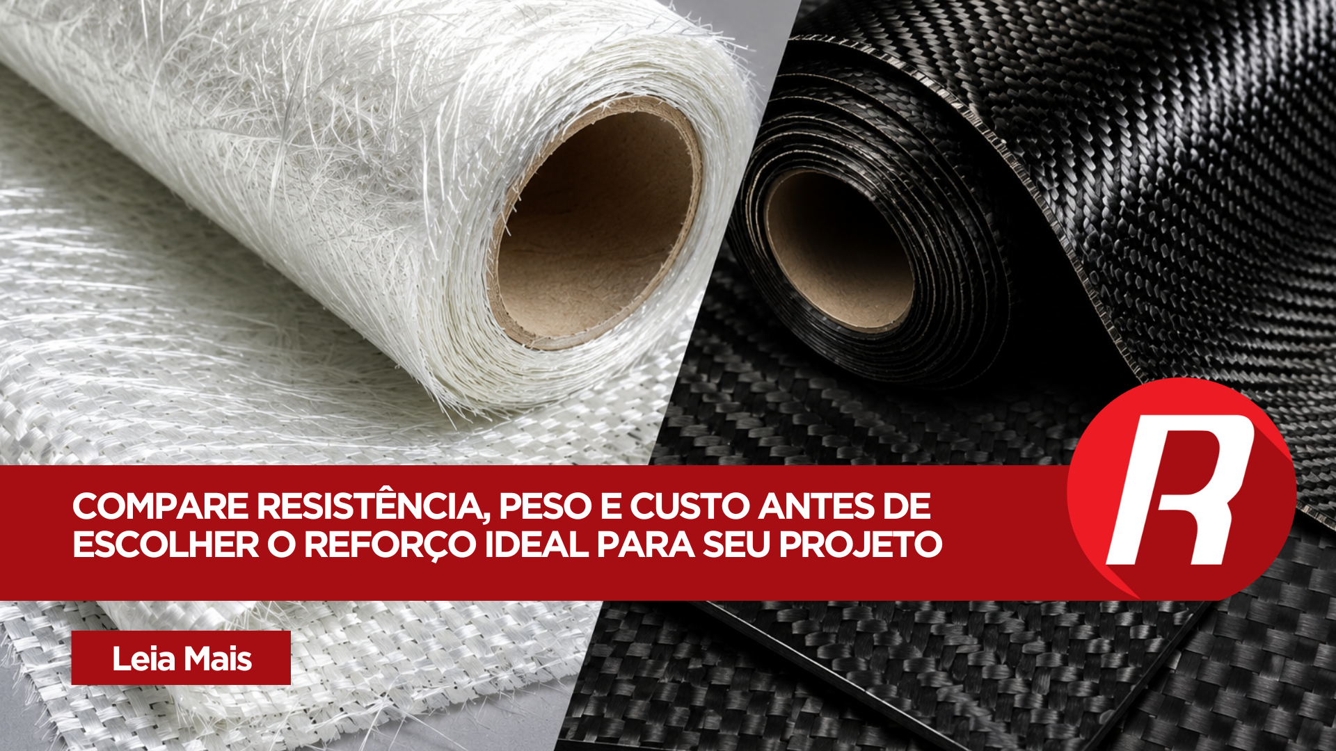 Fibra de vidro x fibra de carbono: qual escolher para cada projeto?