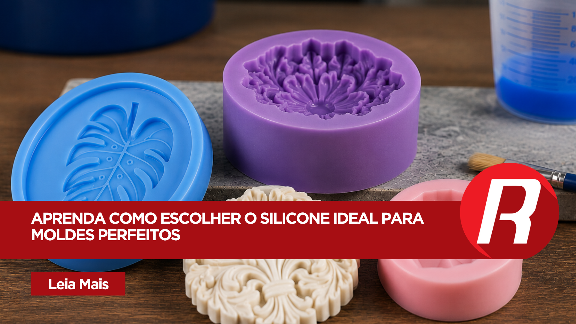 O molde perfeito começa no silicone certo