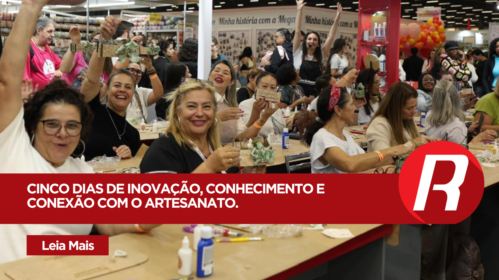 Redelease marca presença em mais uma edição da Mega Artesanal
