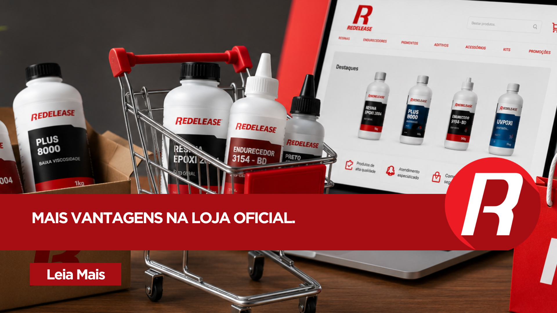 Comprar na loja virtual da Redelease ou em marketplaces? Descubra qual opção oferece mais vantagens