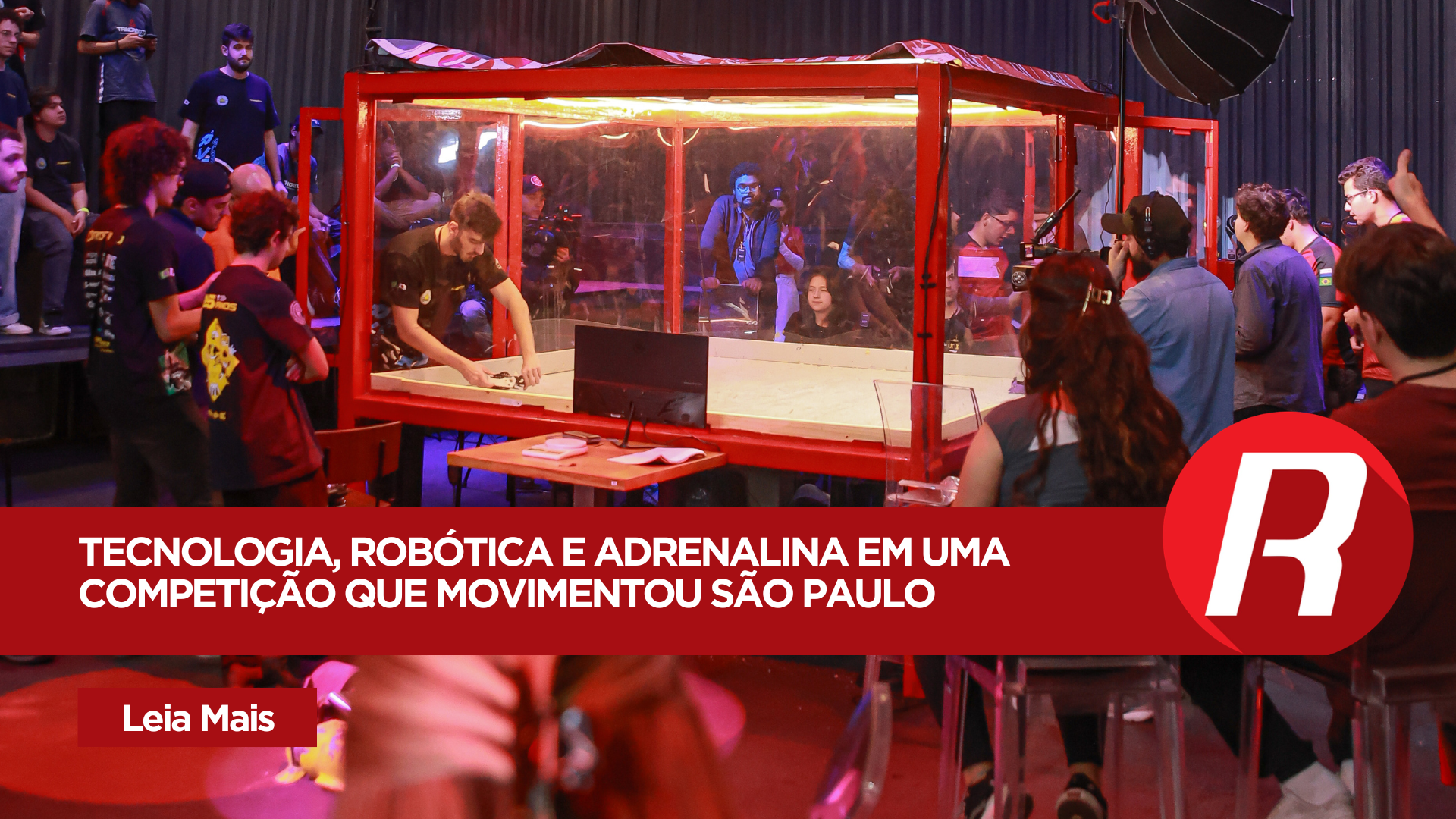 Copa Redelease reúne batalha de robôs em São Paulo com R$ 36 mil em premiações