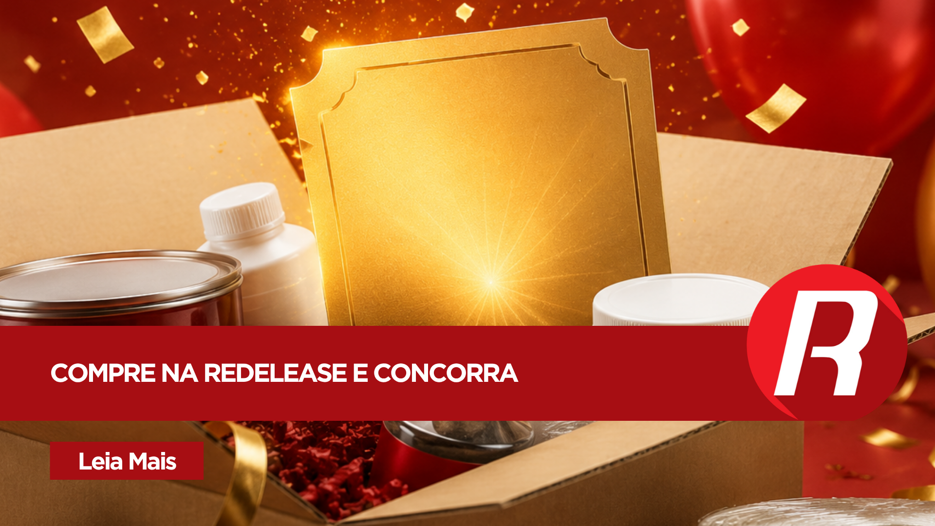 Seu próximo pedido pode valer R$ 500 em produtos Redelease